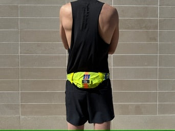 Alpha Hi-Vis Yellow Elite Pro R.T.H. Running Belt