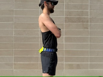 Alpha Hi-Vis Yellow Elite Pro R.T.H. Running Belt