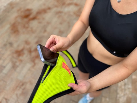 Alpha Hi-Vis Yellow Elite Pro R.T.H. Running Belt