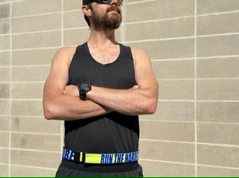 Alpha Hi-Vis Yellow Elite Pro R.T.H. Running Belt