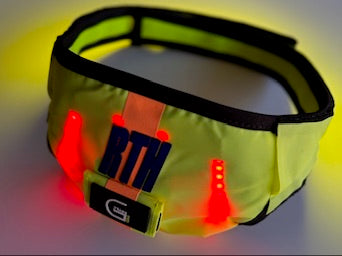 Alpha Hi-Vis Yellow Elite Pro R.T.H. Running Belt