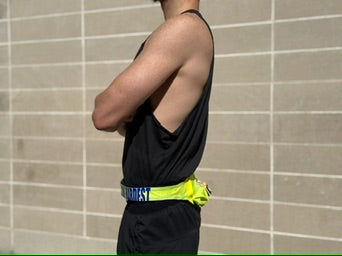 Alpha Hi-Vis Yellow Elite Pro R.T.H. Running Belt