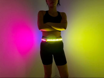 Alpha Hi-Vis Yellow Elite Pro R.T.H. Running Belt