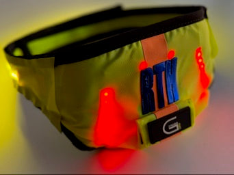 Alpha Hi-Vis Yellow Elite Pro R.T.H. Running Belt