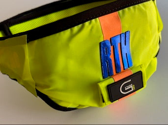 Alpha Hi-Vis Yellow Elite Pro R.T.H. Running Belt