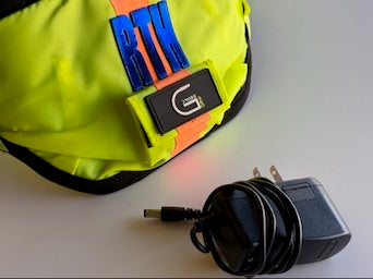 Alpha Hi-Vis Yellow Elite Pro R.T.H. Running Belt