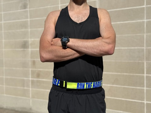 Alpha Hi-Vis Yellow Elite Pro R.T.H. Running Belt