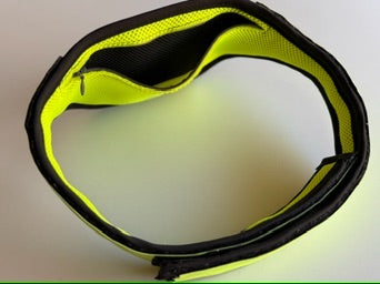 Alpha Hi-Vis Yellow Elite Pro R.T.H. Running Belt