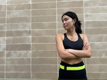 Alpha Hi-Vis Yellow Elite Pro R.T.H. Running Belt