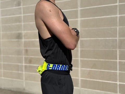 Alpha Hi-Vis Yellow Elite Pro R.T.H. Running Belt