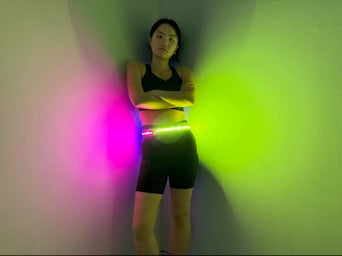 Alpha Hi-Vis Yellow Elite Pro R.T.H. Running Belt