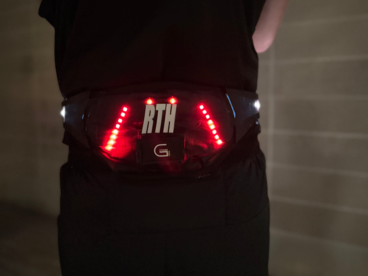 The Elite Pro 360 RTH Running Belt Tuxedo