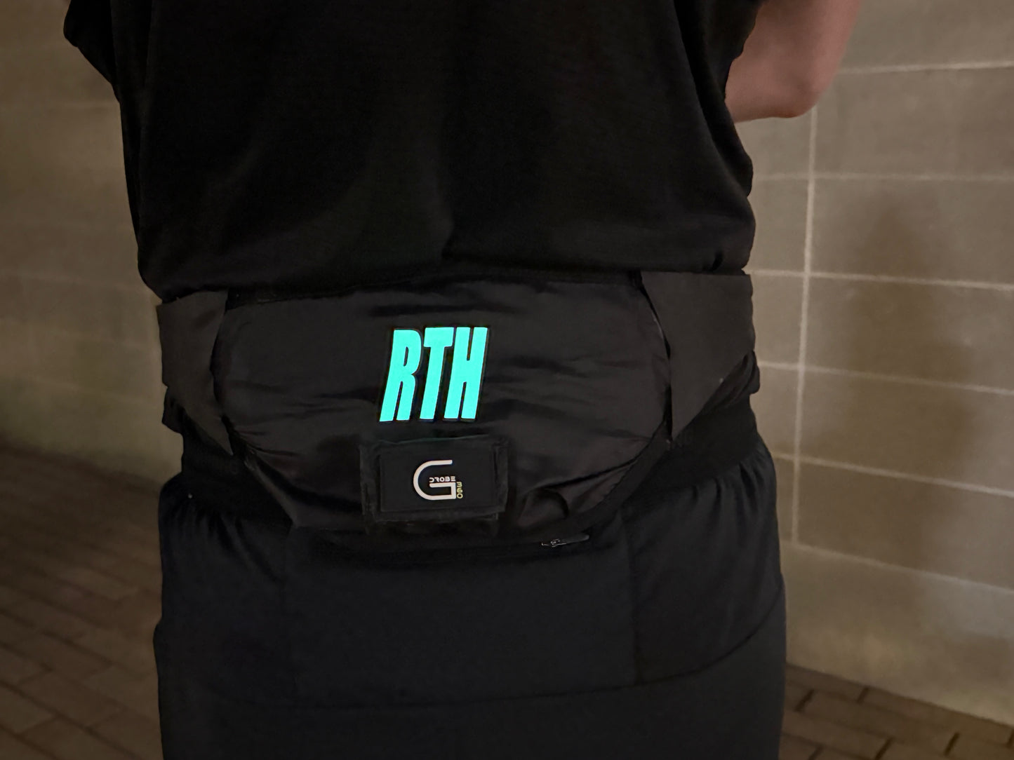 The Elite Pro 360 RTH Running Belt Tuxedo