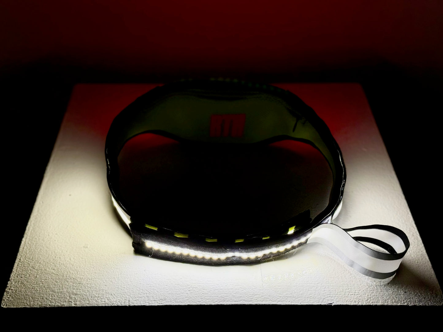 The Hyper White Elite Pro R.T.H. Running Belt