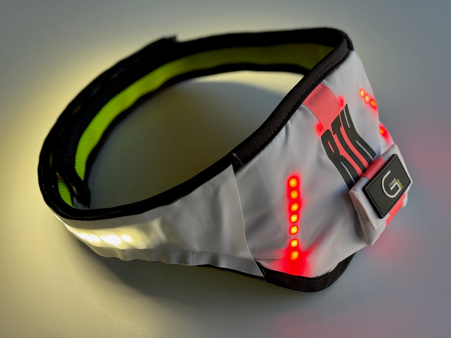 The Hyper White Elite Pro R.T.H. Running Belt